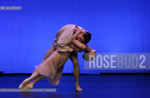 Roma, 10 02 2007.Roberto Bolle Gala for Unicef..Nella foto: Romeo e Giulietta.Interpreti: Tamara Rojo e Federico Bonelli..  ©Riccardo Musacchio & Flavio Ianniello/Rosebud2