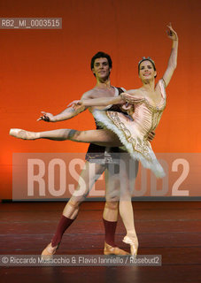 Rome, Feb 10 2007.Roberto Bolle Gala for Unicef..In the picture: Sylvia.Darcey Bussell and Roberto Bolle..  ©Riccardo Musacchio & Flavio Ianniello/Rosebud2