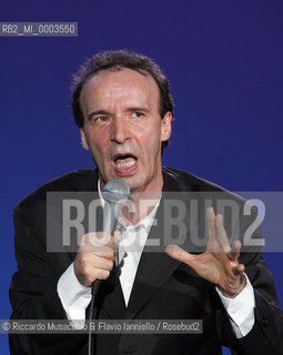 Roma, 20 04 2007.Spettacolo di Roberto Benigni..  ©Riccardo Musacchio & Flavio Ianniello/Rosebud2