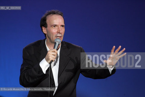 Roma, 20 04 2007.Spettacolo di Roberto Benigni..  ©Riccardo Musacchio & Flavio Ianniello/Rosebud2