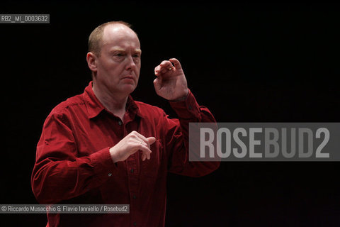 Mar 10 2006 Rome, Auditorium.National Santa Cecilia Orchestra .Conductor Paul McCreesh.  ©Riccardo Musacchio & Flavio Ianniello/Rosebud2