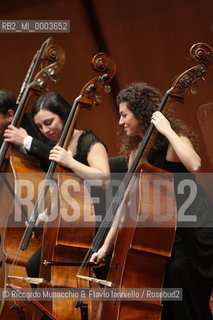 Rome, Feb 07 2009 Auditorium Music Park.Santa Cecilia Orchestra, Antonio Pappano conductor.Martha Argerich piano..  ©Riccardo Musacchio & Flavio Ianniello/Rosebud2