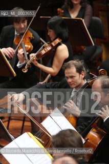 Rome, Feb 07 2009 Auditorium Music Park.Santa Cecilia Orchestra, Antonio Pappano conductor.Martha Argerich piano..  ©Riccardo Musacchio & Flavio Ianniello/Rosebud2