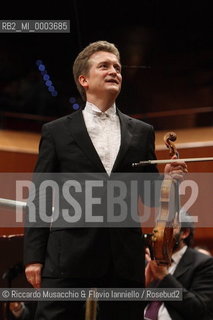 Rome, Auditorium Jan 17 2009.Santa Cecilia Orchestra   .Antonio Pappano conductor.Christian Tetzlaff violin..  ©Riccardo Musacchio & Flavio Ianniello/Rosebud2