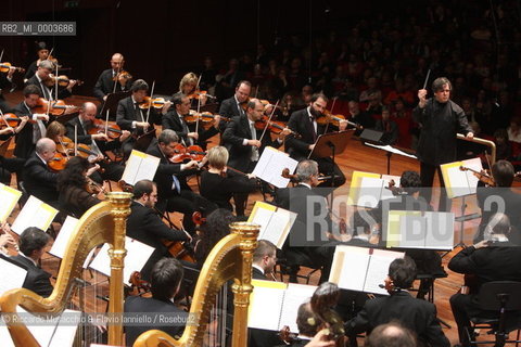 Rome, Auditorium Jan 17 2009.Santa Cecilia Orchestra   .Antonio Pappano conductor..  ©Riccardo Musacchio & Flavio Ianniello/Rosebud2