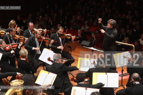 Rome, Auditorium Jan 17 2009.Santa Cecilia Orchestra   .Antonio Pappano conductor..  ©Riccardo Musacchio & Flavio Ianniello/Rosebud2