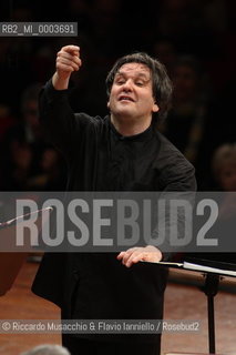 Rome, Auditorium Jan 17 2009.Santa Cecilia Orchestra   .Antonio Pappano conductor..  ©Riccardo Musacchio & Flavio Ianniello/Rosebud2