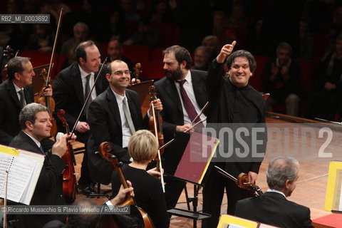 Rome, Auditorium Jan 17 2009.Santa Cecilia Orchestra   .Antonio Pappano conductor..  ©Riccardo Musacchio & Flavio Ianniello/Rosebud2