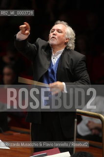 Rome, Auditorium Dec 06 2009.Santa Cecilia Orchestra.Donald Runnicles conductor..  ©Riccardo Musacchio & Flavio Ianniello/Rosebud2