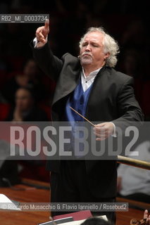 Rome, Auditorium Dec 06 2009.Santa Cecilia Orchestra.Donald Runnicles conductor..  ©Riccardo Musacchio & Flavio Ianniello/Rosebud2