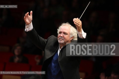 Rome, Auditorium Dec 06 2009.Santa Cecilia Orchestra.Donald Runnicles conductor..  ©Riccardo Musacchio & Flavio Ianniello/Rosebud2