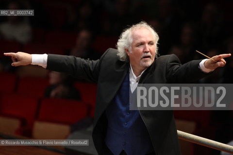 Rome, Auditorium Dec 06 2009.Santa Cecilia Orchestra.Donald Runnicles conductor..  ©Riccardo Musacchio & Flavio Ianniello/Rosebud2