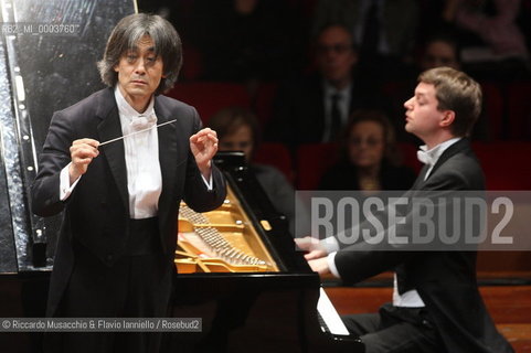 Rome, Auditorium Dec 13 2008.Santa Cecilia Orchestra.Kent Nagano conductor.Till Fellner piano..  ©Riccardo Musacchio & Flavio Ianniello/Rosebud2