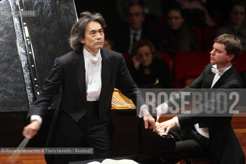 Rome, Auditorium Dec 13 2008.Santa Cecilia Orchestra.Kent Nagano conductor.Till Fellner piano..  ©Riccardo Musacchio & Flavio Ianniello/Rosebud2