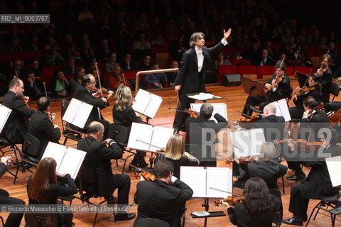 Rome, Auditorium Dec 13 2008.Santa Cecilia Orchestra.Kent Nagano conductor..  ©Riccardo Musacchio & Flavio Ianniello/Rosebud2