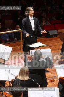 Rome, Auditorium Dec 13 2008.Santa Cecilia Orchestra.Kent Nagano conductor..  ©Riccardo Musacchio & Flavio Ianniello/Rosebud2