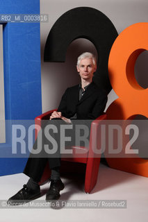 Rome, Mar 2009 Auditorium Music Park..Mathematics Festival 2009.in the picture: portrait of British mathematician Timothy Gowers Fields Medal in 1998..  ©Riccardo Musacchio & Flavio Ianniello/Rosebud2