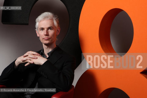 Rome, Mar 2009 Auditorium Music Park..Mathematics Festival 2009.in the picture: portrait of British mathematician Timothy Gowers Fields Medal in 1998..  ©Riccardo Musacchio & Flavio Ianniello/Rosebud2