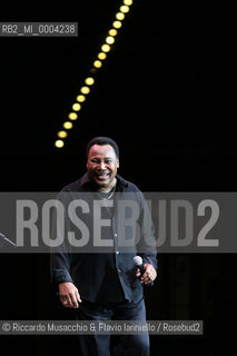 Rome,  Jul 15 2008 Auditorium Music Park.America rock blues singer and guitarist George Benson in concert.   ©Riccardo Musacchio & Flavio Ianniello/Rosebud2