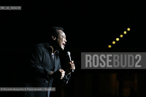 Rome,  Jul 15 2008 Auditorium Music Park.America rock blues singer and guitarist George Benson in concert.   ©Riccardo Musacchio & Flavio Ianniello/Rosebud2