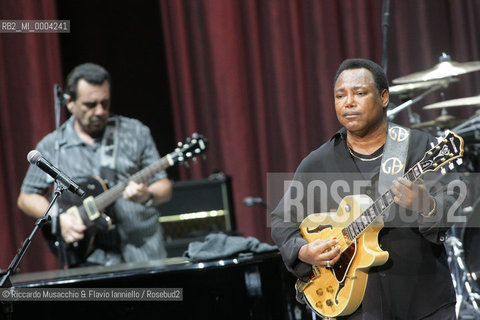 Rome,  Jul 15 2008 Auditorium Music Park.America rock blues singer and guitarist George Benson in concert.   ©Riccardo Musacchio & Flavio Ianniello/Rosebud2