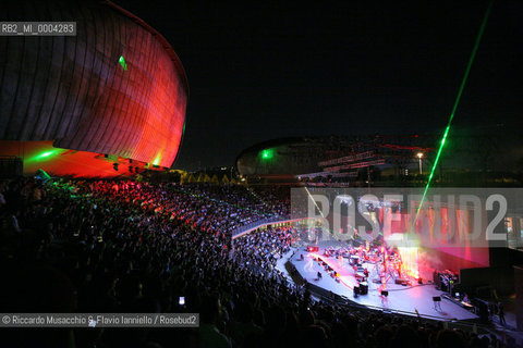 Roma, Auditorium Parco della Musica 25 07 2008.Luglio Suona Bene - concerto di Bjork in Cavea.   ©Riccardo Musacchio & Flavio Ianniello/Rosebud2