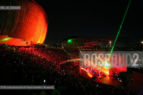 Roma, Auditorium Parco della Musica 25 07 2008.Luglio Suona Bene - concerto di Bjork in Cavea.   ©Riccardo Musacchio & Flavio Ianniello/Rosebud2