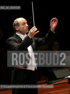 Roma, Auditorium Parco della Musica 25 02 2007.Stagione di Musica Sinfonica..Budapest Festival Orchestra.Ivan Fischer direttore.Noemi Kiss soprano.Andrea Melath mezzosoprano.Ph Riccardo Musacchio  ©Riccardo Musacchio & Flavio Ianniello/Rosebud2