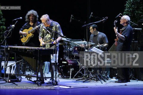 Roma, Auditorium Parco della Musica-Cavea- 19 07 2008.Luglio Suona Bene: .Gary Burton Quartet Revisited .Gary Burton, Pat Metheny, Steve Swallow, Antonio Sanchez..  ©Riccardo Musacchio & Flavio Ianniello/Rosebud2