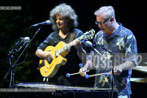 Roma, Auditorium Parco della Musica-Cavea- 19 07 2008.Luglio Suona Bene: .Gary Burton Quartet Revisited .Gary Burton, Pat Metheny, Steve Swallow, Antonio Sanchez..  ©Riccardo Musacchio & Flavio Ianniello/Rosebud2