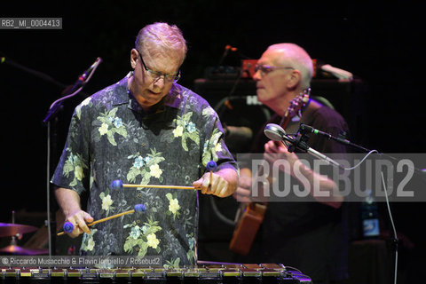 Roma, Auditorium Parco della Musica-Cavea- 19 07 2008.Luglio Suona Bene: .Gary Burton Quartet Revisited .Gary Burton, Pat Metheny, Steve Swallow, Antonio Sanchez..  ©Riccardo Musacchio & Flavio Ianniello/Rosebud2