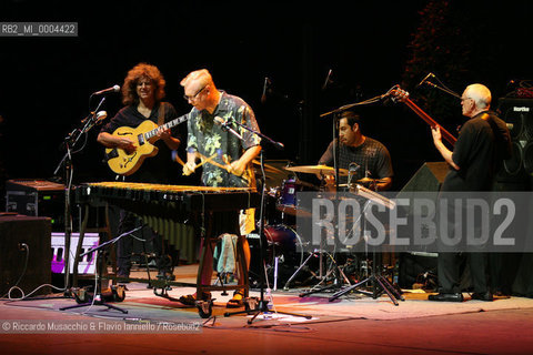 Roma, Auditorium Parco della Musica-Cavea- 19 07 2008.Luglio Suona Bene: .Gary Burton Quartet Revisited .Gary Burton, Pat Metheny, Steve Swallow, Antonio Sanchez..  ©Riccardo Musacchio & Flavio Ianniello/Rosebud2