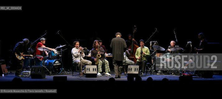 Roma, Auditorium Parco della Musica 12 03 2008.Nublu Orchestra diretta da Lawrence D. Butch Morris..  ©Riccardo Musacchio & Flavio Ianniello/Rosebud2