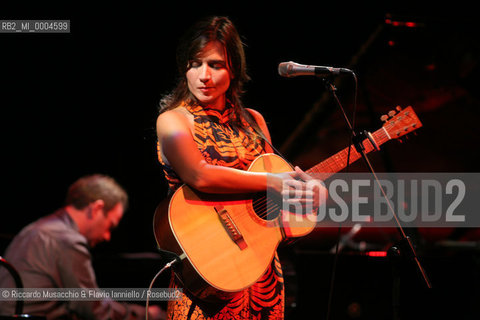 Roma, Auditorium Parco della Musica 22 09 2007.Nella foto: la cantante e songwriter Chiara Civello in concerto..  ©Riccardo Musacchio & Flavio Ianniello/Rosebud2