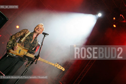 Italy, Milan Jun 23 2006 Duomo square.Cornetto Free Music Festival.in the picture: Sting..  ©Riccardo Musacchio & Flavio Ianniello/Rosebud2