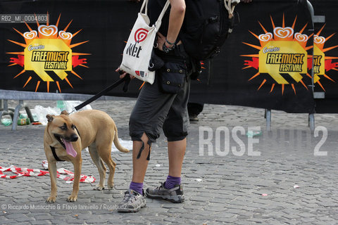 Italy, Rome Jul 02 2005 St.Giovanni square.Cornetto Free Music Festival.  ©Riccardo Musacchio & Flavio Ianniello/Rosebud2