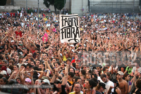 Italy, Rome Jul 02 2005 St.Giovanni square.Cornetto Free Music Festival,.  ©Riccardo Musacchio & Flavio Ianniello/Rosebud2