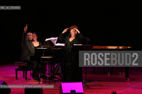 Jan 27 2006 Rome, Auditorium .Broadway Icons.vocalist: Kim Criswell.piano: Wayne Marshall.  ©Riccardo Musacchio & Flavio Ianniello/Rosebud2