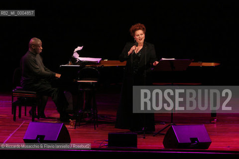 Jan 27 2006 Rome, Auditorium .Broadway Icons.vocalist: Kim Criswell.piano: Wayne Marshall.  ©Riccardo Musacchio & Flavio Ianniello/Rosebud2