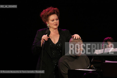 Jan 27 2006 Rome, Auditorium .Broadway Icons.vocalist: Kim Criswell.piano: Wayne Marshall.  ©Riccardo Musacchio & Flavio Ianniello/Rosebud2