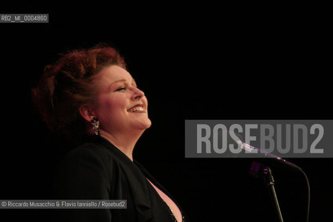 Jan 27 2006 Rome, Auditorium .Broadway Icons.vocalist: Kim Criswell.piano: Wayne Marshall.  ©Riccardo Musacchio & Flavio Ianniello/Rosebud2