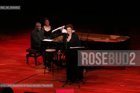 Jan 27 2006 Rome, Auditorium .Broadway Icons.vocalist: Kim Criswell.piano: Wayne Marshall.  ©Riccardo Musacchio & Flavio Ianniello/Rosebud2