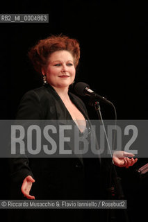 Jan 27 2006 Rome, Auditorium .Broadway Icons.vocalist: Kim Criswell.piano: Wayne Marshall.  ©Riccardo Musacchio & Flavio Ianniello/Rosebud2