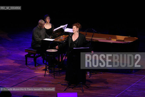 Jan 27 2006 Rome, Auditorium .Broadway Icons.vocalist: Kim Criswell.piano: Wayne Marshall.  ©Riccardo Musacchio & Flavio Ianniello/Rosebud2