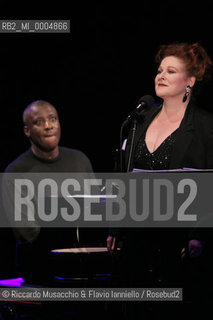 Jan 27 2006 Rome, Auditorium .Broadway Icons.vocalist: Kim Criswell.piano: Wayne Marshall.  ©Riccardo Musacchio & Flavio Ianniello/Rosebud2