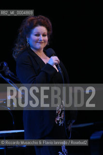 Jan 27 2006 Rome, Auditorium .Broadway Icons.vocalist: Kim Criswell.piano: Wayne Marshall.  ©Riccardo Musacchio & Flavio Ianniello/Rosebud2