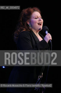 Jan 27 2006 Rome, Auditorium .Broadway Icons.vocalist: Kim Criswell.piano: Wayne Marshall.  ©Riccardo Musacchio & Flavio Ianniello/Rosebud2