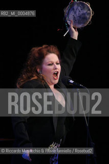 Jan 27 2006 Rome, Auditorium .Broadway Icons.vocalist: Kim Criswell.piano: Wayne Marshall.  ©Riccardo Musacchio & Flavio Ianniello/Rosebud2