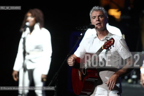 Rome, Jul 2o 2009 Auditorium Music Park.Scottish-American musician David Byrne in concert.   ©Riccardo Musacchio & Flavio Ianniello/Rosebud2