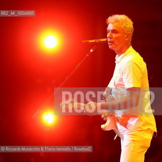 Rome, Jul 2o 2009 Auditorium Music Park.Scottish-American musician David Byrne in concert.   ©Riccardo Musacchio & Flavio Ianniello/Rosebud2